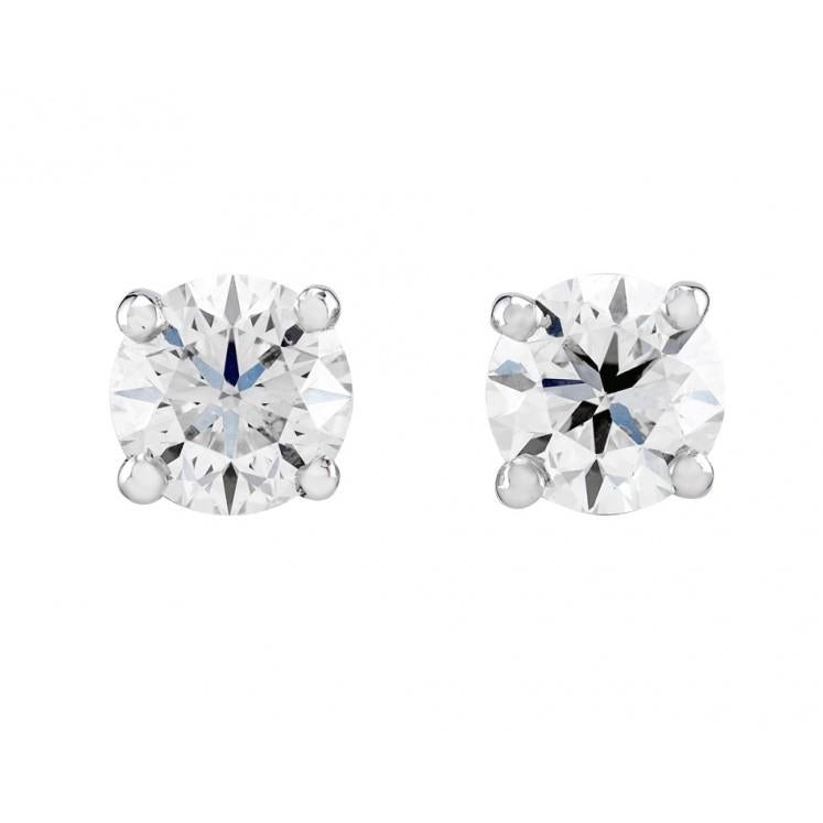 Four Claw Diamond Studs 0.20ct-Sivana Diamonds