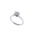 Knife Edge Shank Solitaire