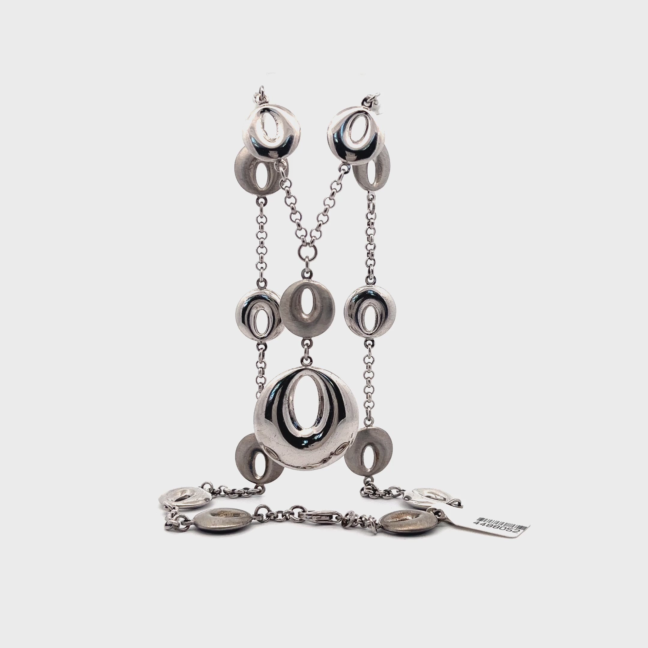 Disc Statement Necklace