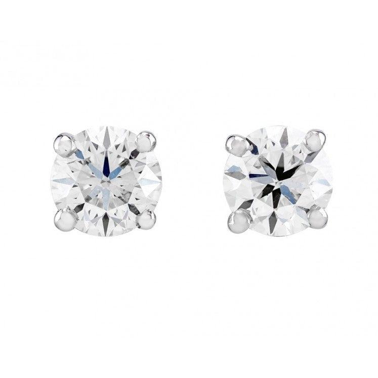 Four Claw Diamond Studs 0.50ct-Sivana Diamonds