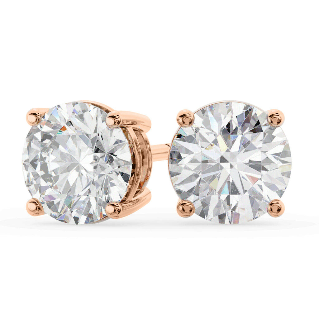 Four Claw Diamond Studs 0.60ct-Sivana Diamonds