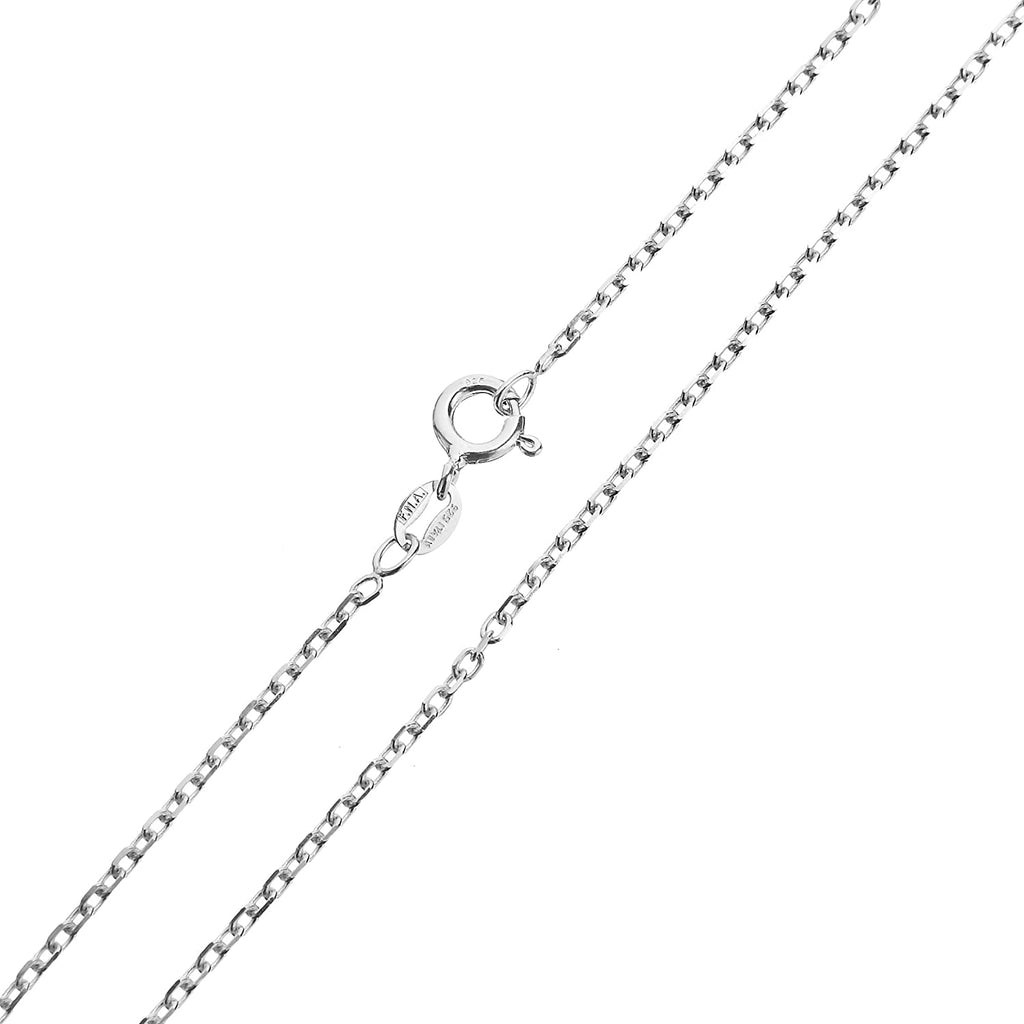 Sterling Silver Lightweight Chain (45cm)-Sivana Diamonds