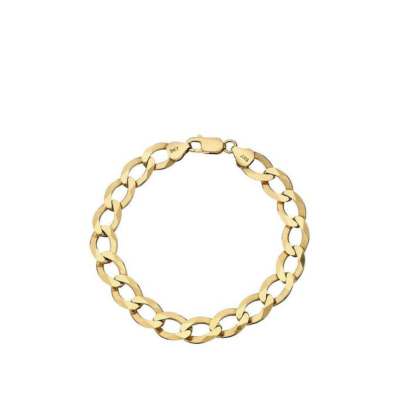 Gold Filled Light-weight Oval Curb Bracelet-Sivana Diamonds