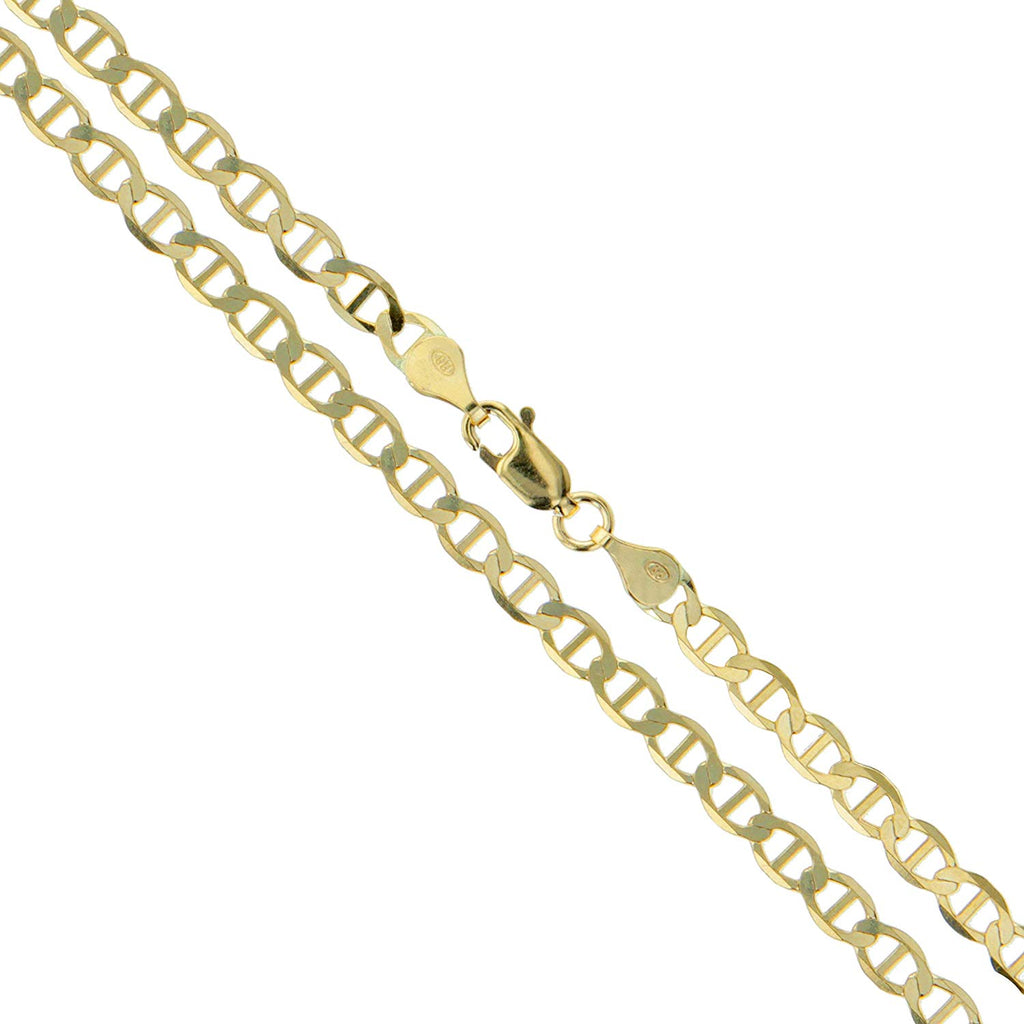 Gold Filled Mariner Link Necklace-Sivana Diamonds