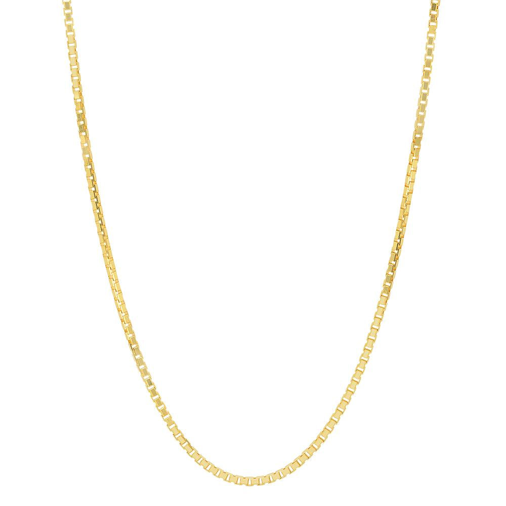 Gold Filled Fine Box Chain (1mm)-Sivana Diamonds