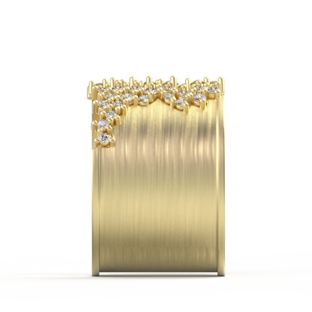 Diamond Cuff Ring
