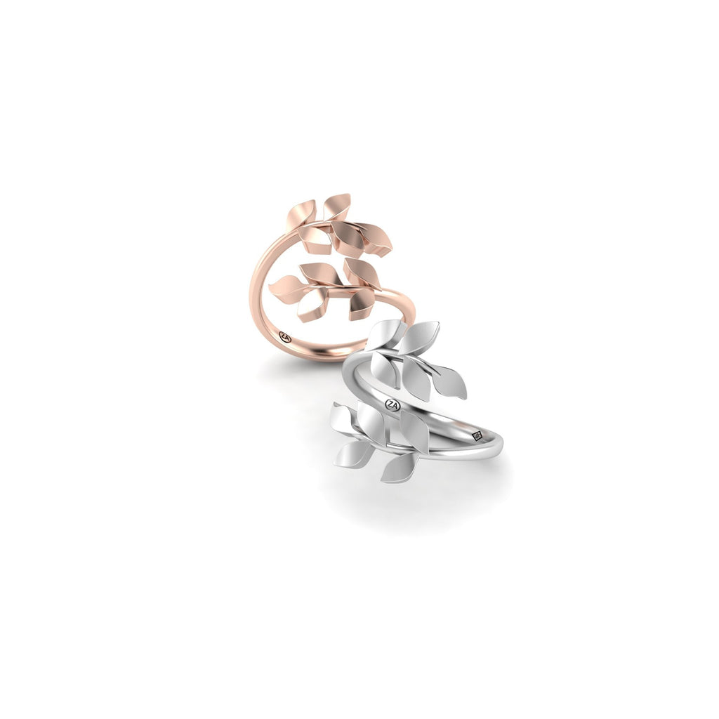 Leaf Ring-Sivana Diamonds