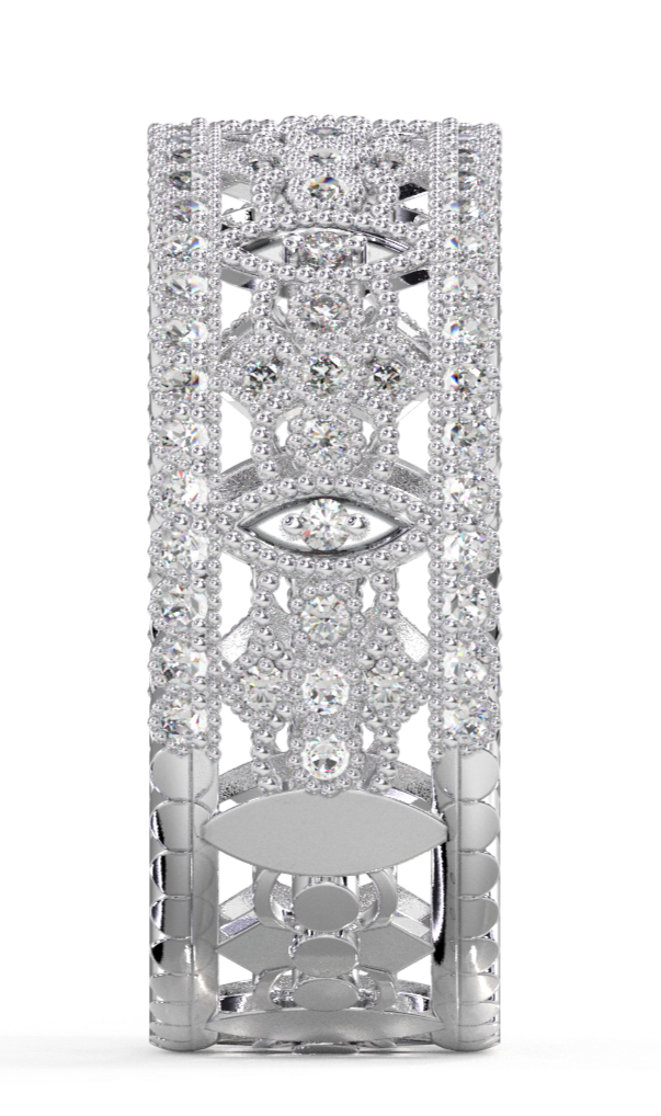 Diamond Filigree Dress Ring (SF16611)