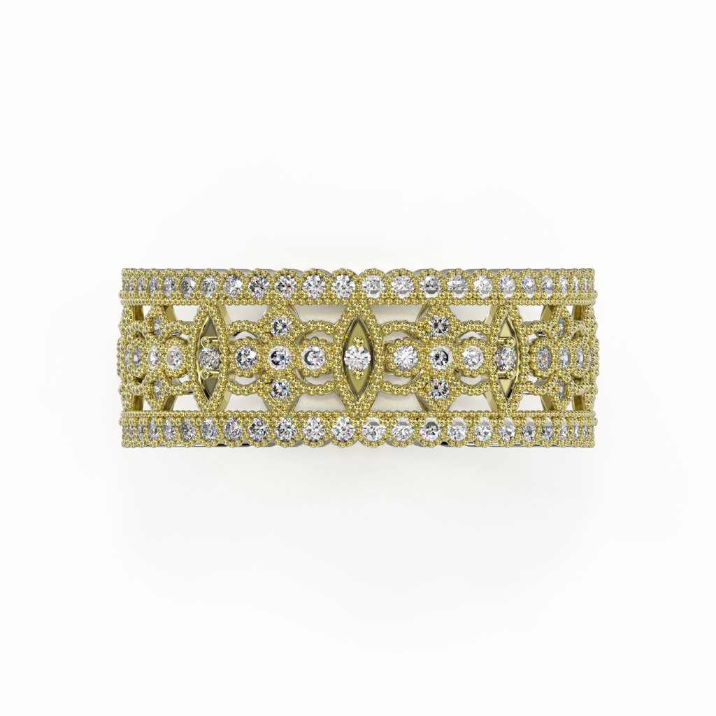 Diamond Filigree Dress Ring (SF16611)