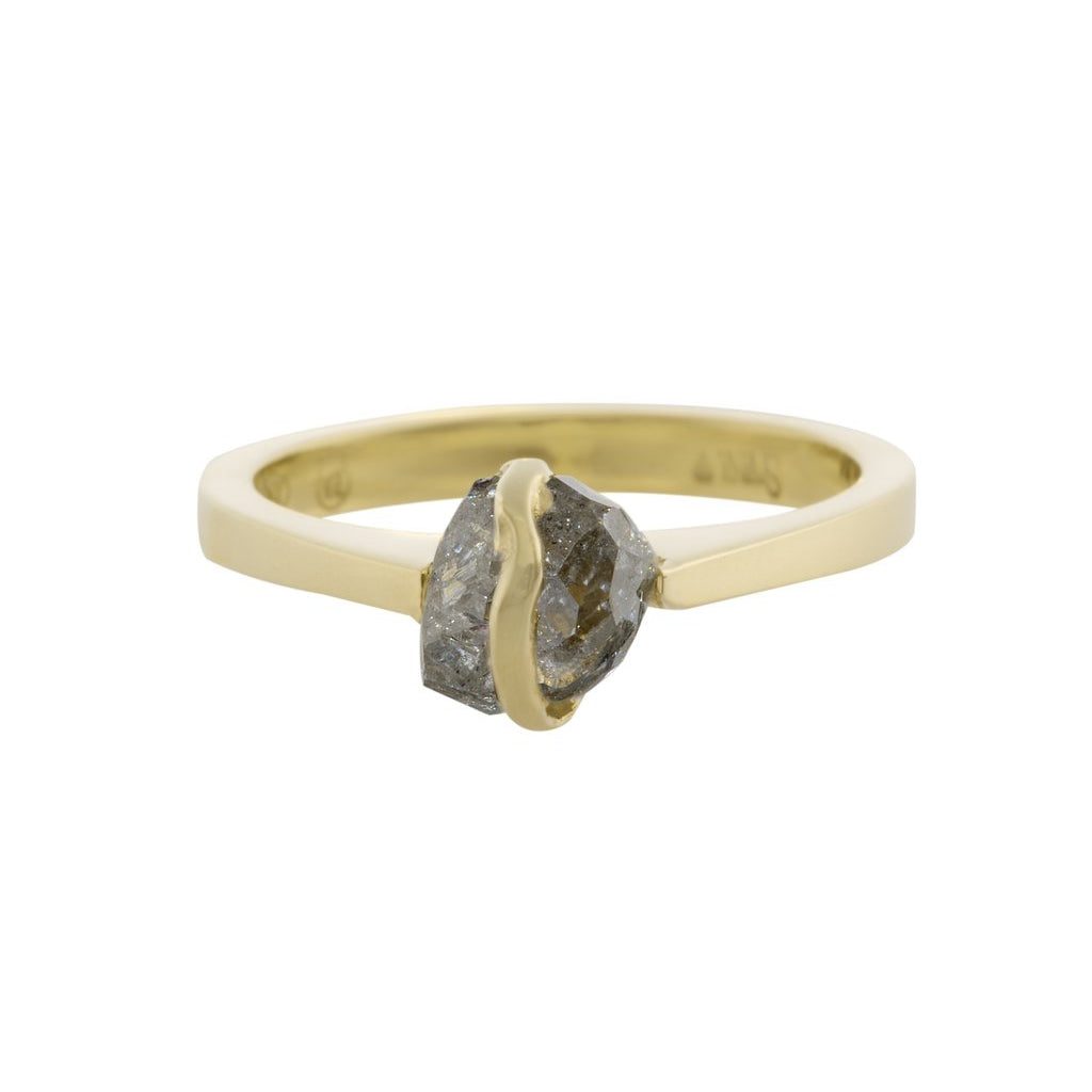 Yellow Gold Ring-Sivana Diamonds