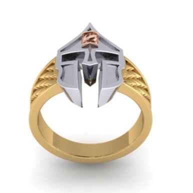 Otzar Gladiator Mask Ring-Sivana Diamonds